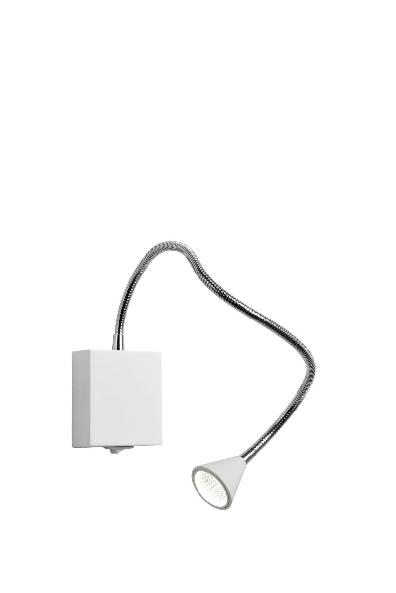 Lucide BUDDY - Nočná lampa - LED - 1x4W 4000K - Biela